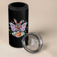 Funny Easter Bunny Mothman Loves Glazed Ham 4 in 1 Can Cooler Tumbler