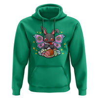 Funny Easter Bunny Mothman Loves Glazed Ham Hoodie