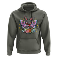 Funny Easter Bunny Mothman Loves Glazed Ham Hoodie