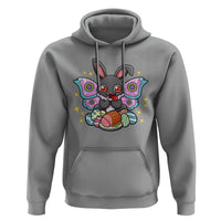 Funny Easter Bunny Mothman Loves Glazed Ham Hoodie