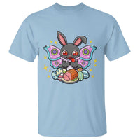 Funny Easter Bunny Mothman Loves Glazed Ham T Shirt