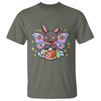 Funny Easter Bunny Mothman Loves Glazed Ham T Shirt