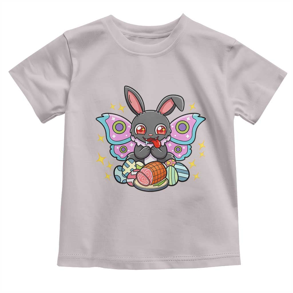 Funny Easter Bunny Mothman Loves Glazed Ham Toddler T Shirt