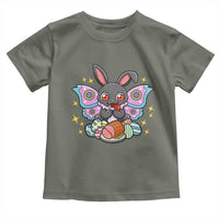 Funny Easter Bunny Mothman Loves Glazed Ham Toddler T Shirt