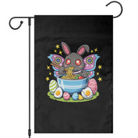 Funny Easter Mothman Eating Ramen Garden Flag Cryptid Lover Gift
