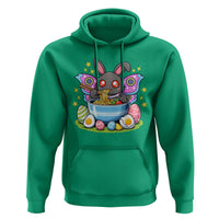Funny Easter Mothman Eating Ramen Hoodie Cryptid Lover Gift