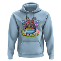 Funny Easter Mothman Eating Ramen Hoodie Cryptid Lover Gift