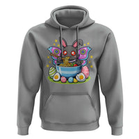 Funny Easter Mothman Eating Ramen Hoodie Cryptid Lover Gift