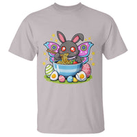 Funny Easter Mothman Eating Ramen T Shirt Cryptid Lover Gift