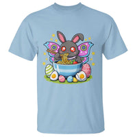 Funny Easter Mothman Eating Ramen T Shirt Cryptid Lover Gift