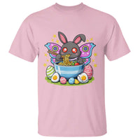 Funny Easter Mothman Eating Ramen T Shirt Cryptid Lover Gift
