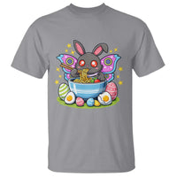 Funny Easter Mothman Eating Ramen T Shirt Cryptid Lover Gift