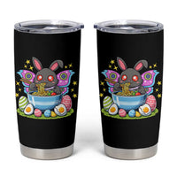 Funny Easter Mothman Eating Ramen Tumbler Cup Cryptid Lover Gift