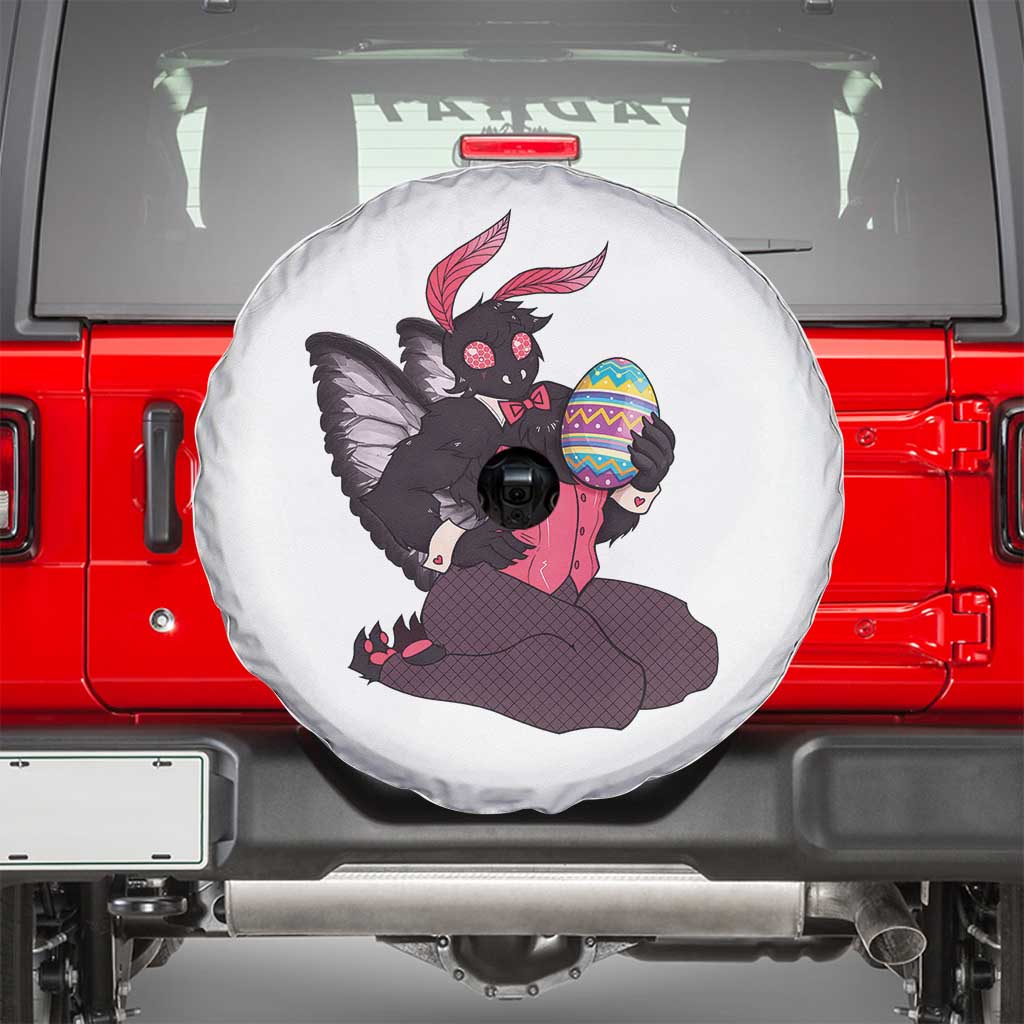 Sexy Easter Bunny Mothman Spare Tire Cover Cryptid Humor Gift