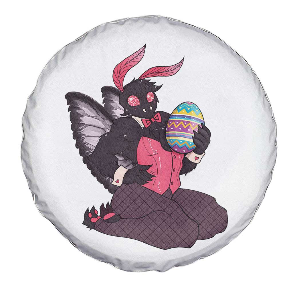 Sexy Easter Bunny Mothman Spare Tire Cover Cryptid Humor Gift