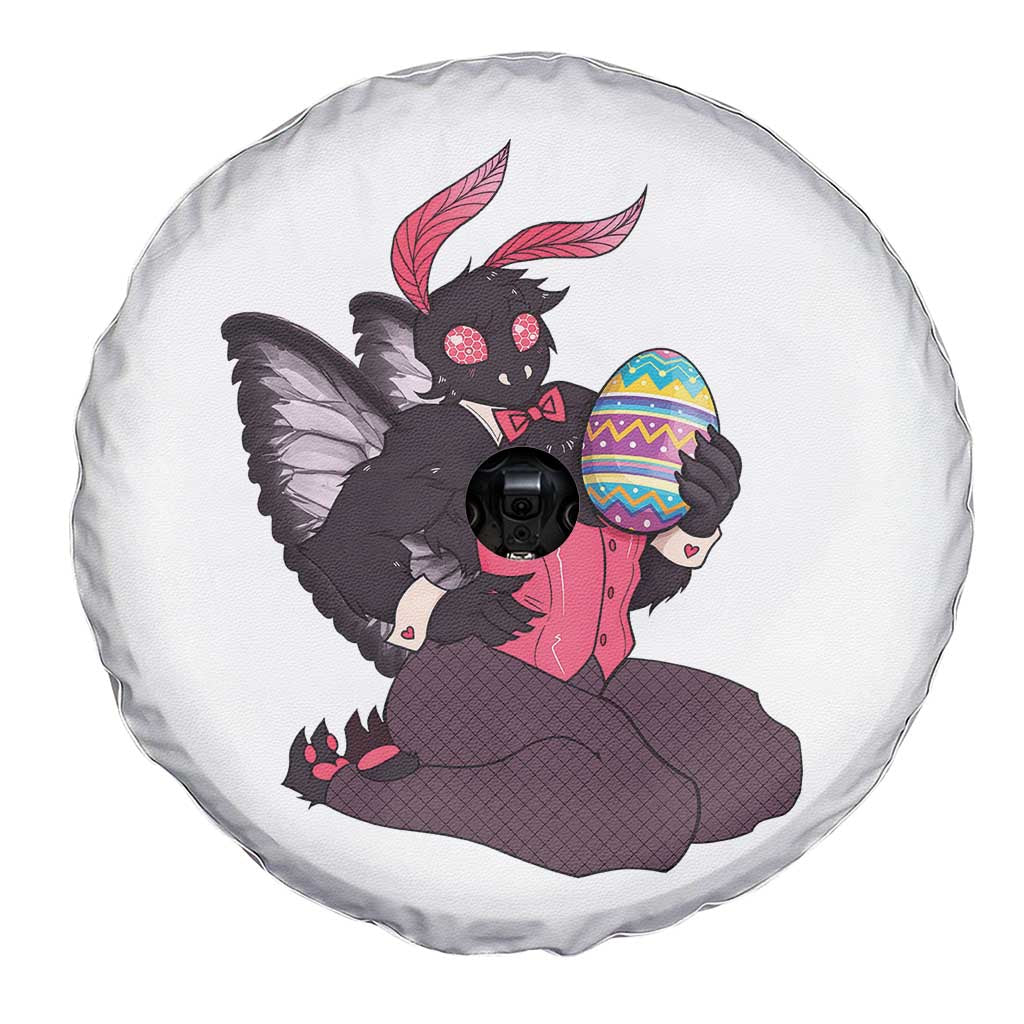 Sexy Easter Bunny Mothman Spare Tire Cover Cryptid Humor Gift