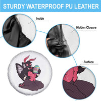 Sexy Easter Bunny Mothman Spare Tire Cover Cryptid Humor Gift