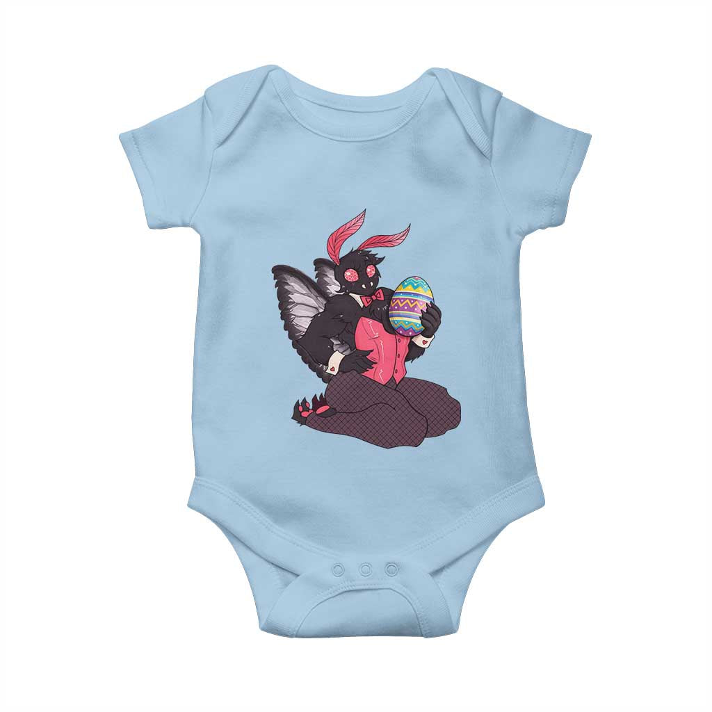 Sexy Easter Bunny Mothman Baby Onesie Cryptid Humor Gift