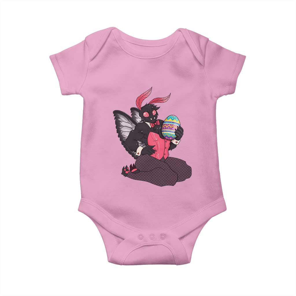 Sexy Easter Bunny Mothman Baby Onesie Cryptid Humor Gift