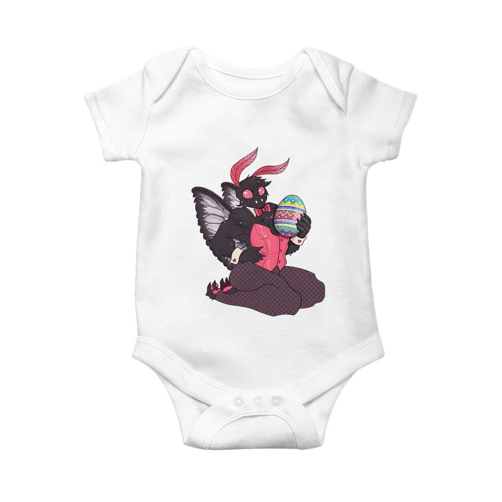 Sexy Easter Bunny Mothman Baby Onesie Cryptid Humor Gift