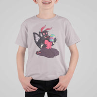 Sexy Easter Bunny Mothman T Shirt For Kid Cryptid Humor Gift