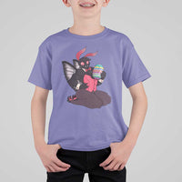 Sexy Easter Bunny Mothman T Shirt For Kid Cryptid Humor Gift