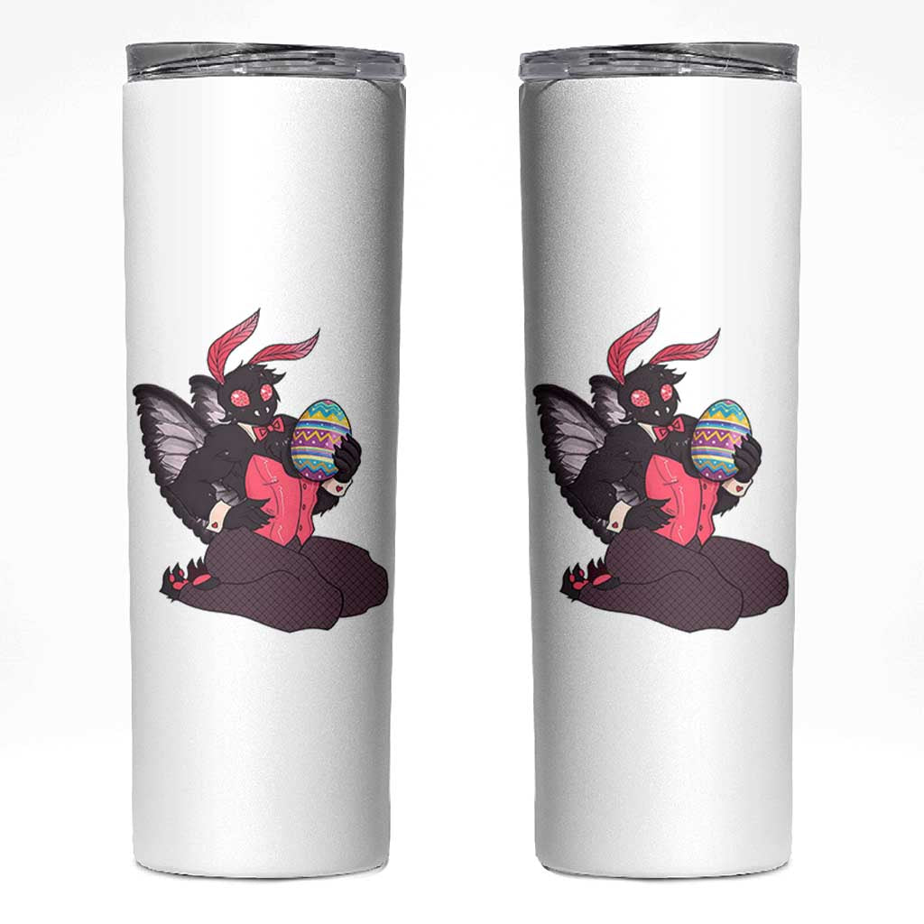 Sexy Easter Bunny Mothman Skinny Tumbler Cryptid Humor Gift
