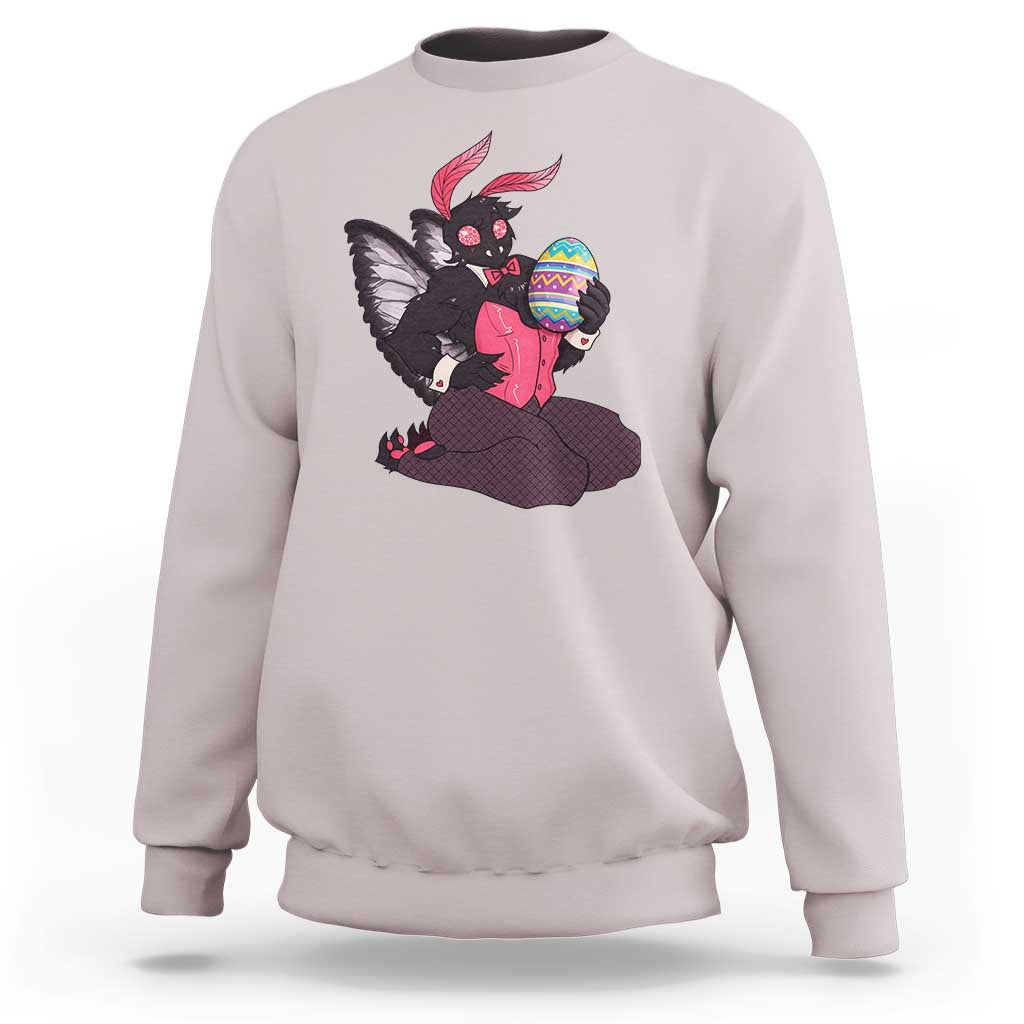 Sexy Easter Bunny Mothman Sweatshirt Cryptid Humor Gift