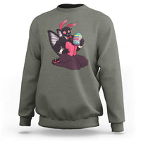 Sexy Easter Bunny Mothman Sweatshirt Cryptid Humor Gift