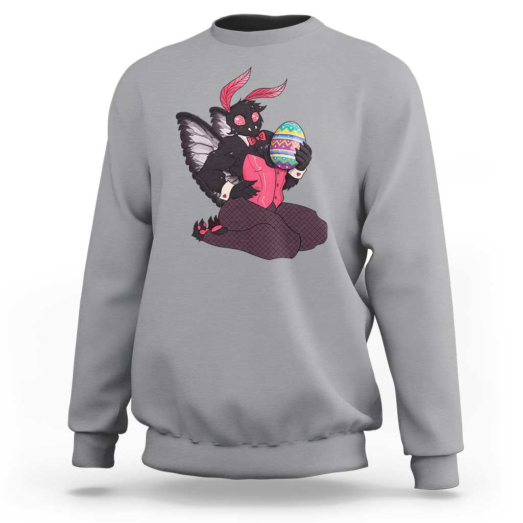 Sexy Easter Bunny Mothman Sweatshirt Cryptid Humor Gift