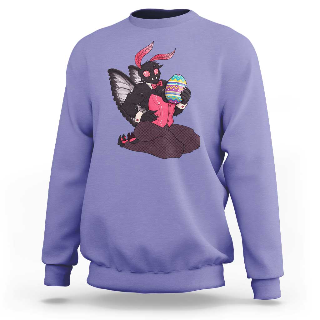 Sexy Easter Bunny Mothman Sweatshirt Cryptid Humor Gift