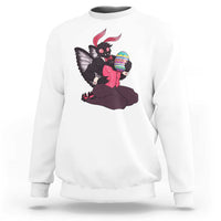 Sexy Easter Bunny Mothman Sweatshirt Cryptid Humor Gift