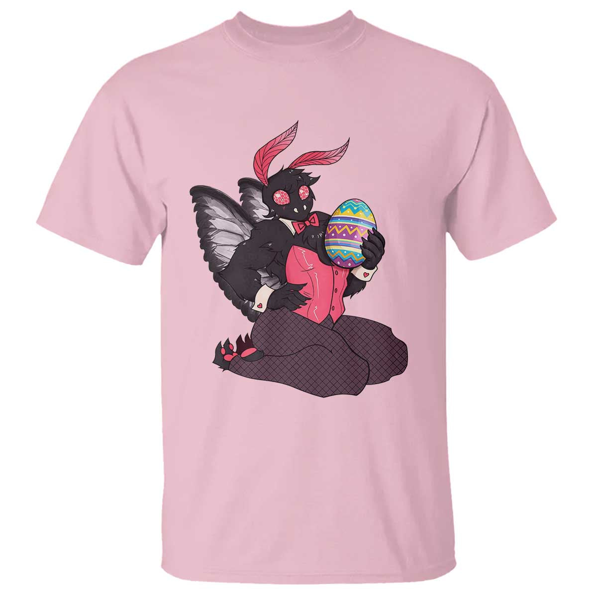 Sexy Easter Bunny Mothman T Shirt Cryptid Humor Gift
