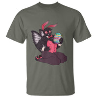 Sexy Easter Bunny Mothman T Shirt Cryptid Humor Gift