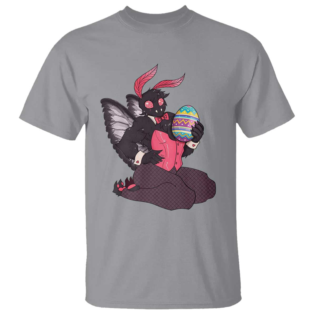 Sexy Easter Bunny Mothman T Shirt Cryptid Humor Gift