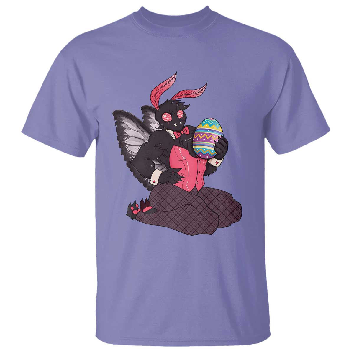 Sexy Easter Bunny Mothman T Shirt Cryptid Humor Gift