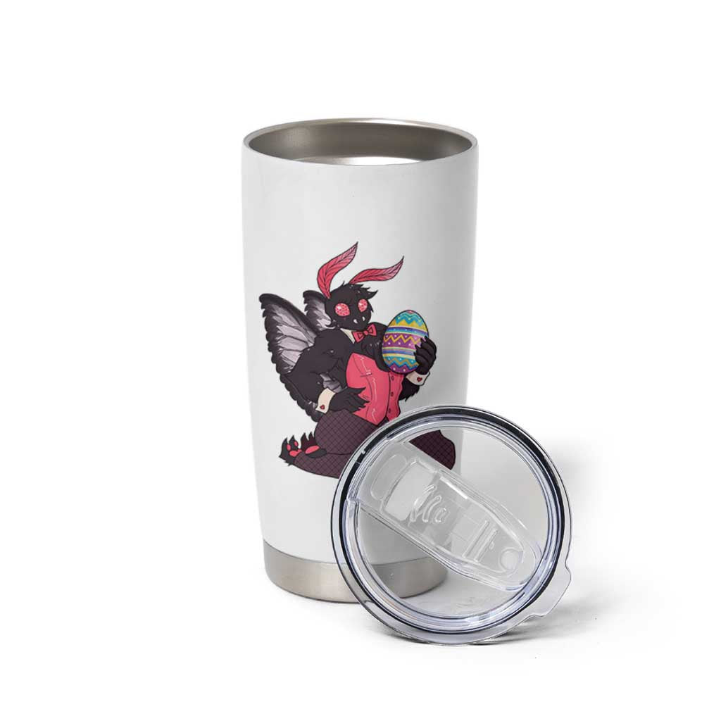 Sexy Easter Bunny Mothman Tumbler Cup Cryptid Humor Gift