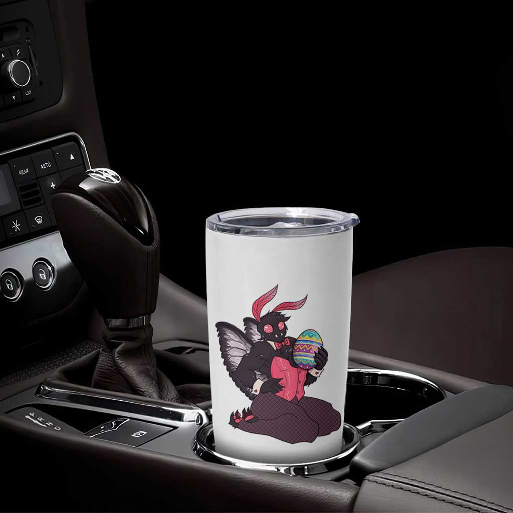 Sexy Easter Bunny Mothman Tumbler Cup Cryptid Humor Gift