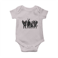 Funny Easter Cryptid Squad Baby Onesie Bigfoot Mothman Jersey Devil Chupacabra Gift