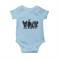 Funny Easter Cryptid Squad Baby Onesie Bigfoot Mothman Jersey Devil Chupacabra Gift