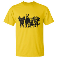 Funny Easter Cryptid Squad T Shirt Bigfoot Mothman Jersey Devil Chupacabra Gift