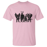 Funny Easter Cryptid Squad T Shirt Bigfoot Mothman Jersey Devil Chupacabra Gift