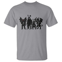 Funny Easter Cryptid Squad T Shirt Bigfoot Mothman Jersey Devil Chupacabra Gift