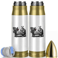 Funny Bigfoot And Mothman Egg Painting Bullet Tumbler Cryptid Easter Gift