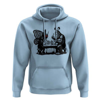 Funny Bigfoot And Mothman Egg Painting Hoodie Cryptid Easter Gift