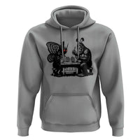 Funny Bigfoot And Mothman Egg Painting Hoodie Cryptid Easter Gift