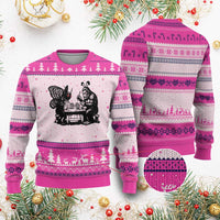 Funny Bigfoot And Mothman Egg Painting Ugly Christmas Sweater Cryptid Easter Gift