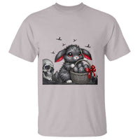 Gothic Easter Bunny T Shirt Dark Aesthetic Rabbit Gift