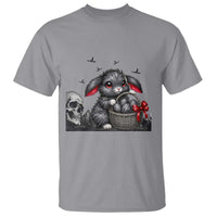 Gothic Easter Bunny T Shirt Dark Aesthetic Rabbit Gift