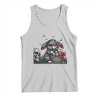 Gothic Easter Bunny Tank Top Dark Aesthetic Rabbit Gift
